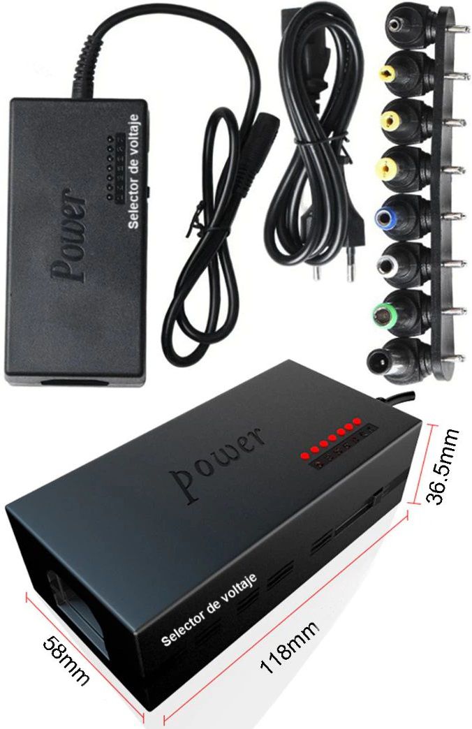 Cargador Multivoltaje 12-24v 120w